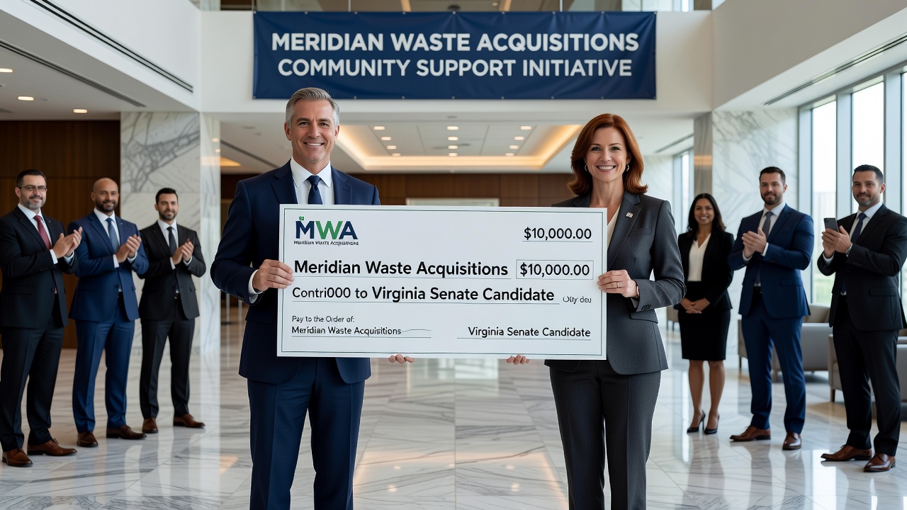 Meridian Waste Acquisitions Contributes $10,000 to Joe Morrissey Virginia Senate Candidate