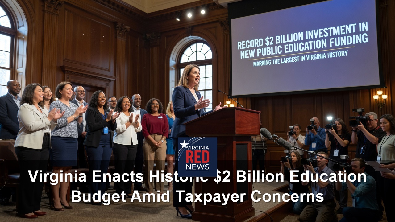 Virginia Enacts Historic $2 Billion Education Budget Amid Taxpayer Concerns