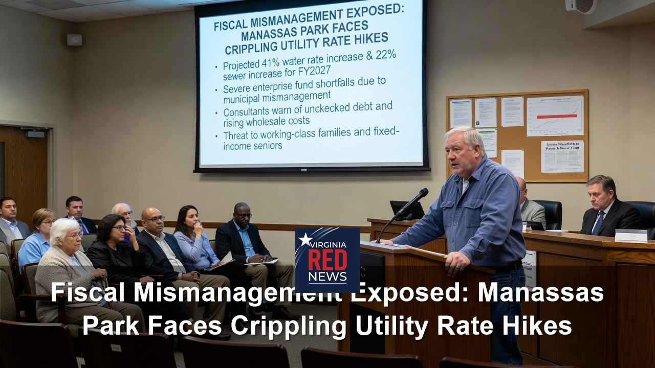 Manassas Park Faces Crippling Utility Rate Hikes: Fiscal Mismanagement Exposed
