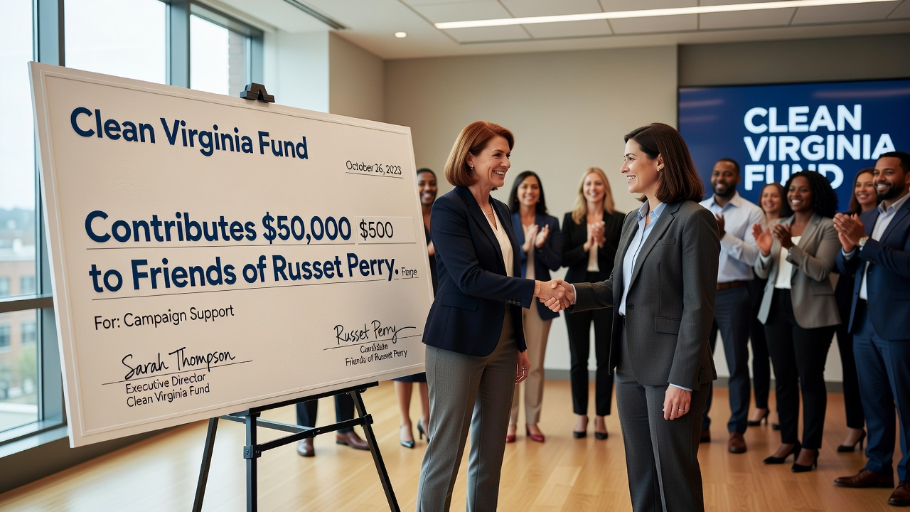 Clean Virginia Fund Contributes $50,000 to Friends of Russet Perry