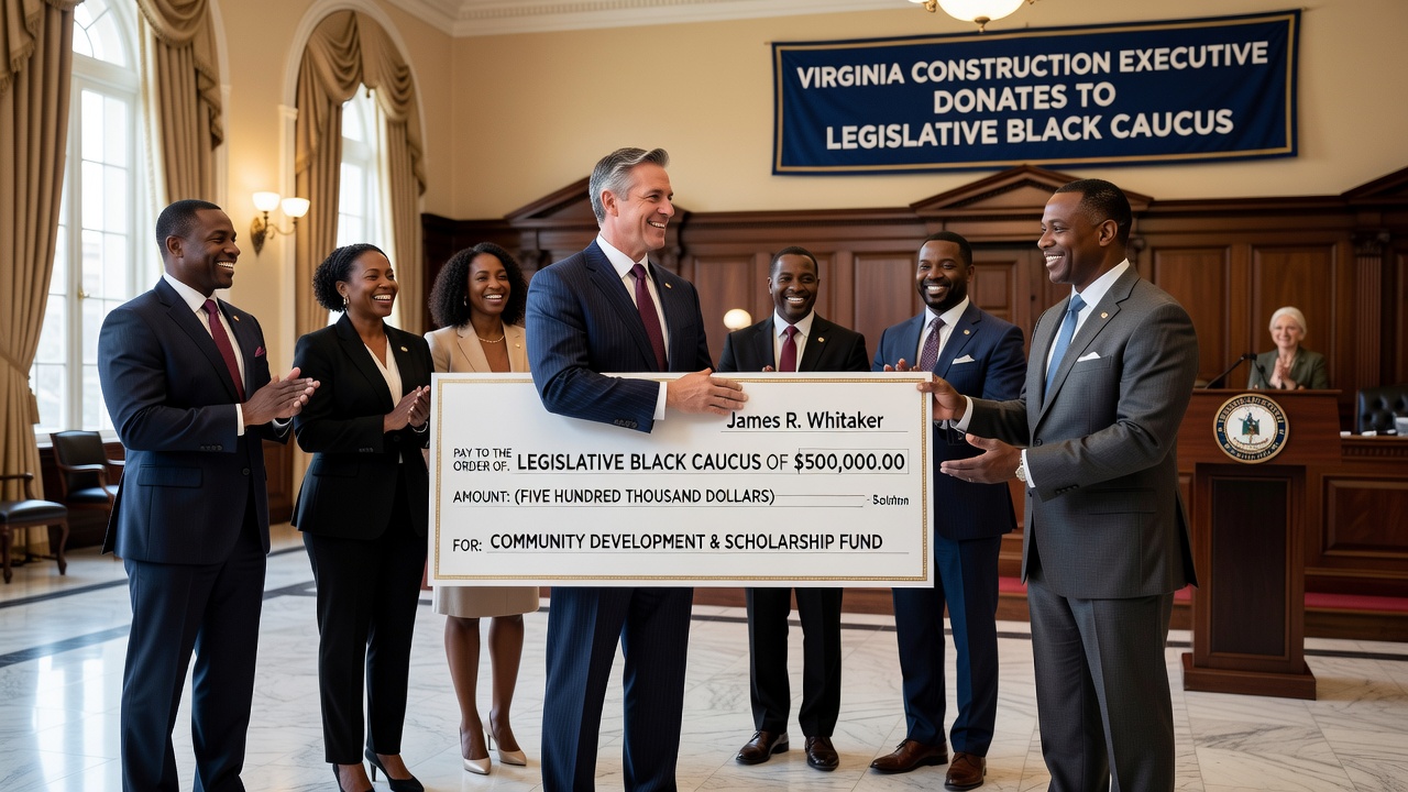 Virginia Construction Executive Babur Mian Donates to Legislative Black Caucus