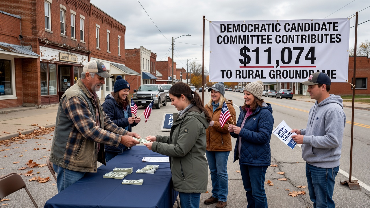 Democratic Jennifer Woofter Contributes $11,074 to Rural GroundGame