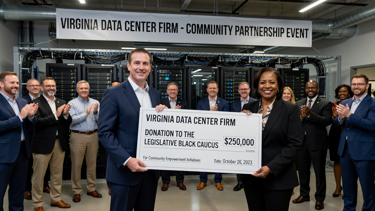 Data Center CloudHQ Donates to Democrat Legislative Black Caucus
