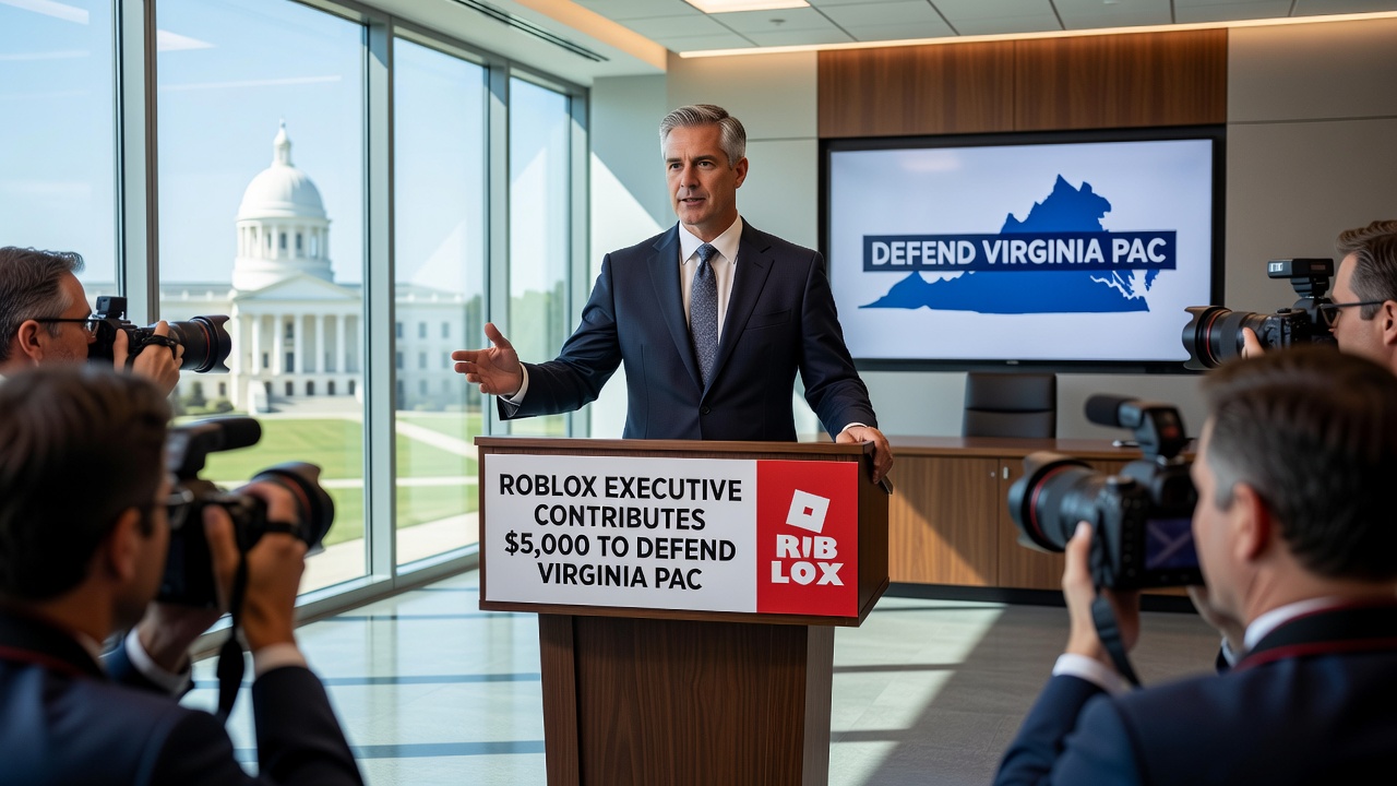 Roblox Executive Mark Reinstra Contributes $5,000 to Democrat Defend Virginia PAC