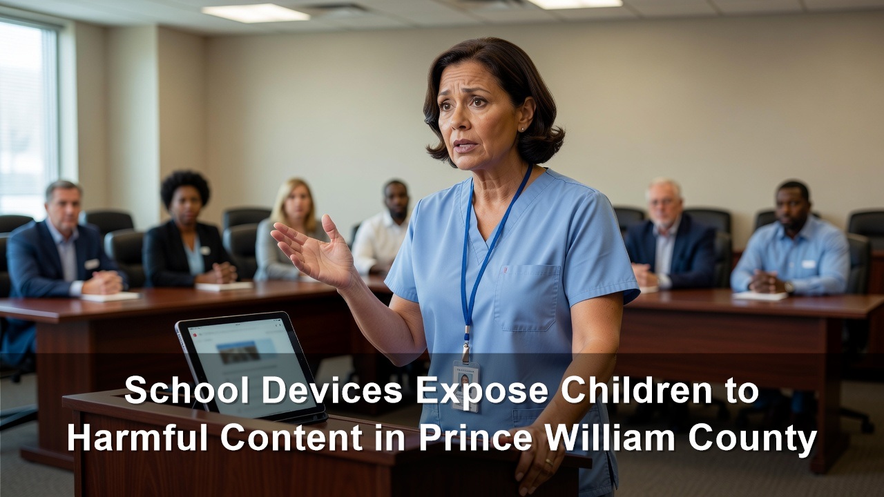 School Devices Expose Children to Harmful Content in Prince William County
