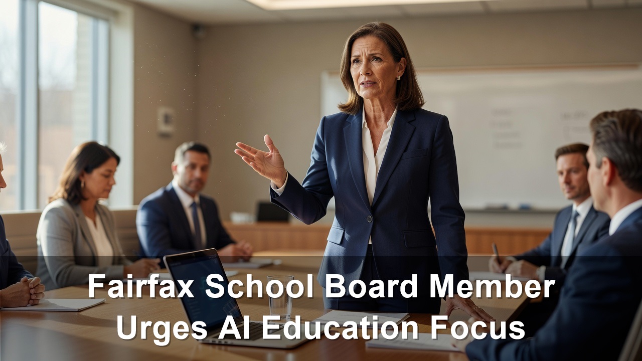 Fairfax School Board Member Urges AI Education Focus
