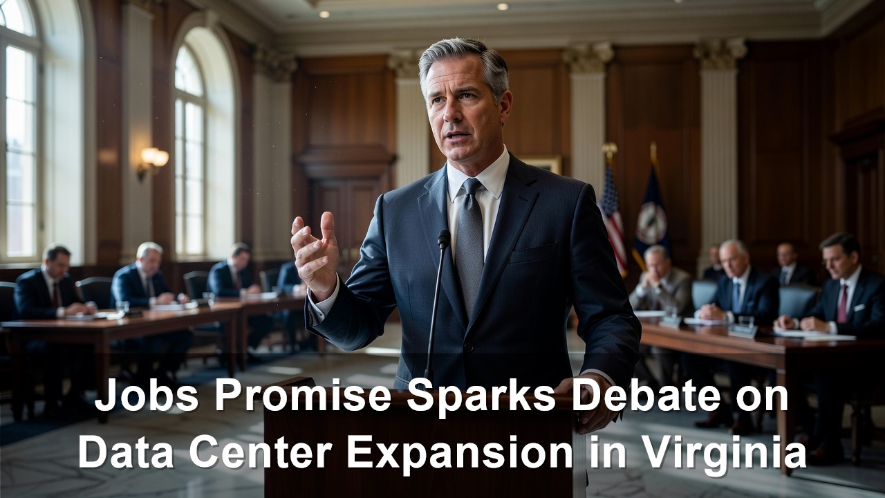 Jobs Promise Sparks Debate on Data Center Expansion in Virginia