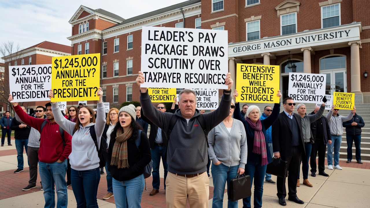 George Mason University Leader’s Pay Package Reaches $1,245,000 per year