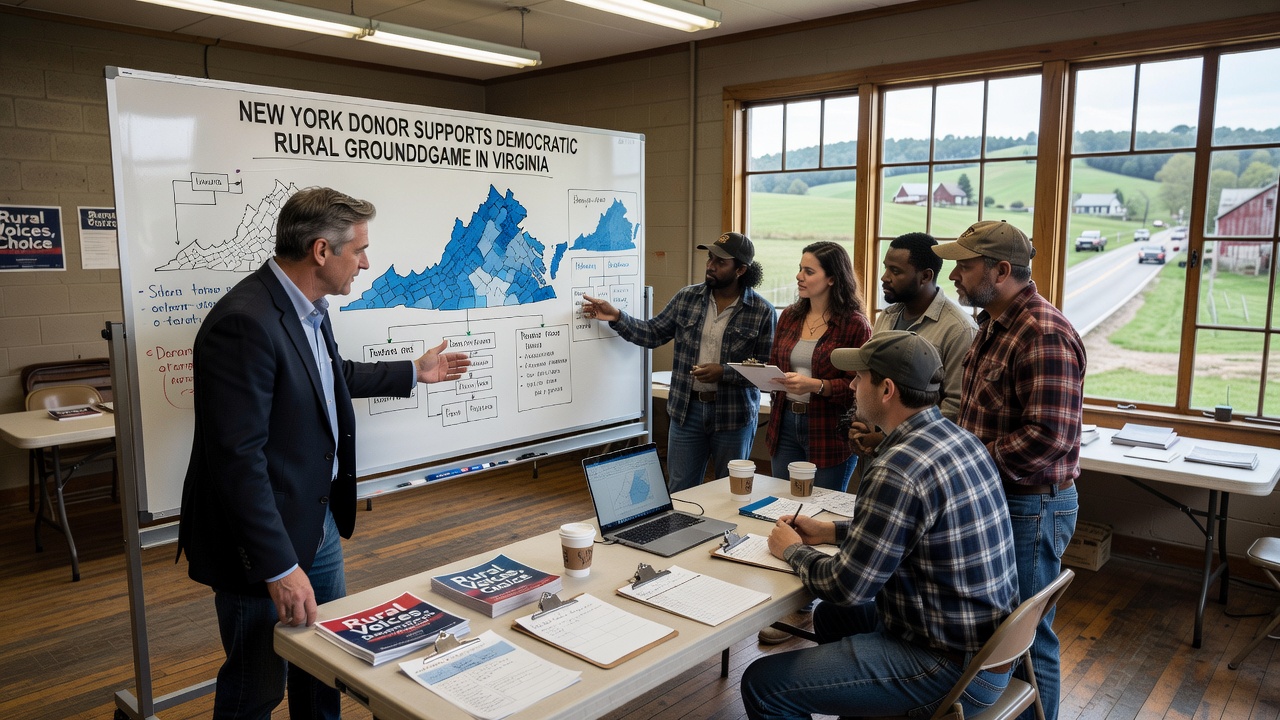 New York Donor Supports Democratic Rural GroundGame in Virginia
