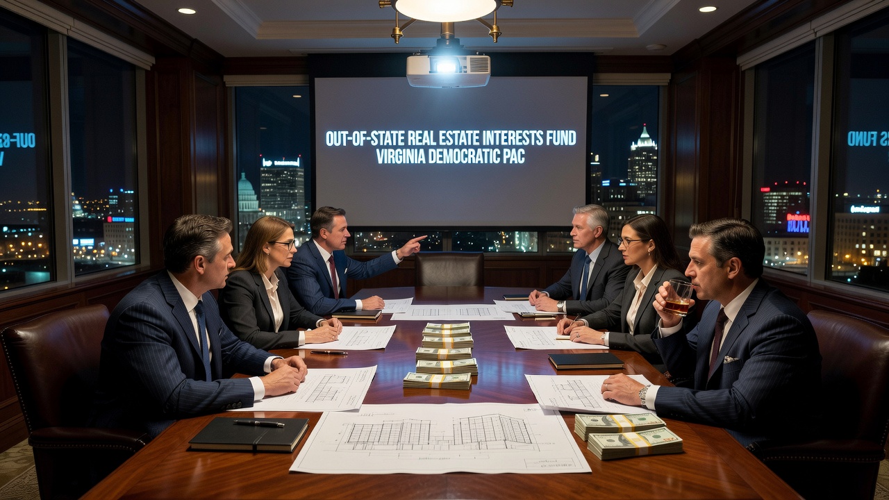 Out-of-State Real Estate Interests Fund Virginia Democratic PAC