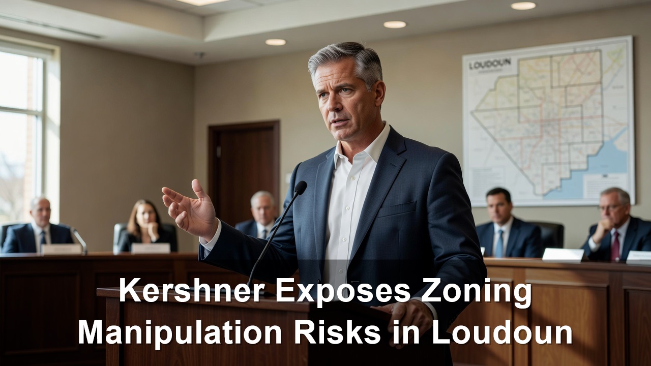 Caleb Kershner Exposes Zoning Manipulation Risks in Loudoun