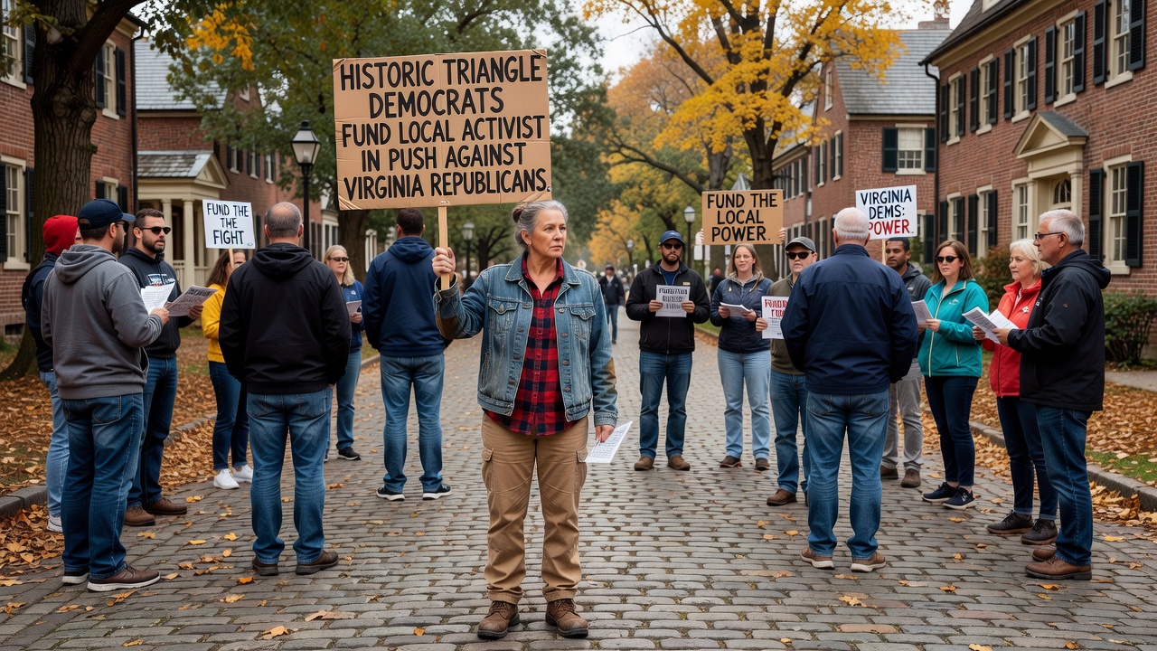 Historic Triangle Democrats Fund Local Activist in Push Against Virginia Republicans