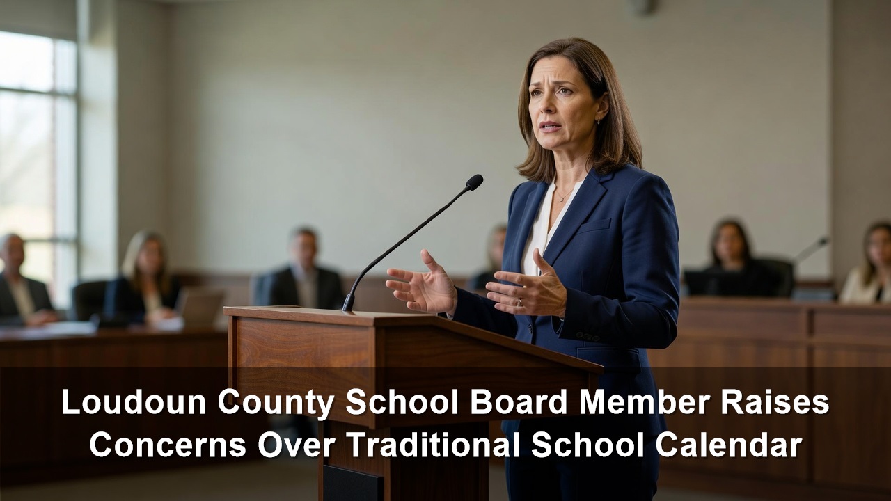 Loudoun County School Board Member Raises Concerns Over Traditional School Calendar