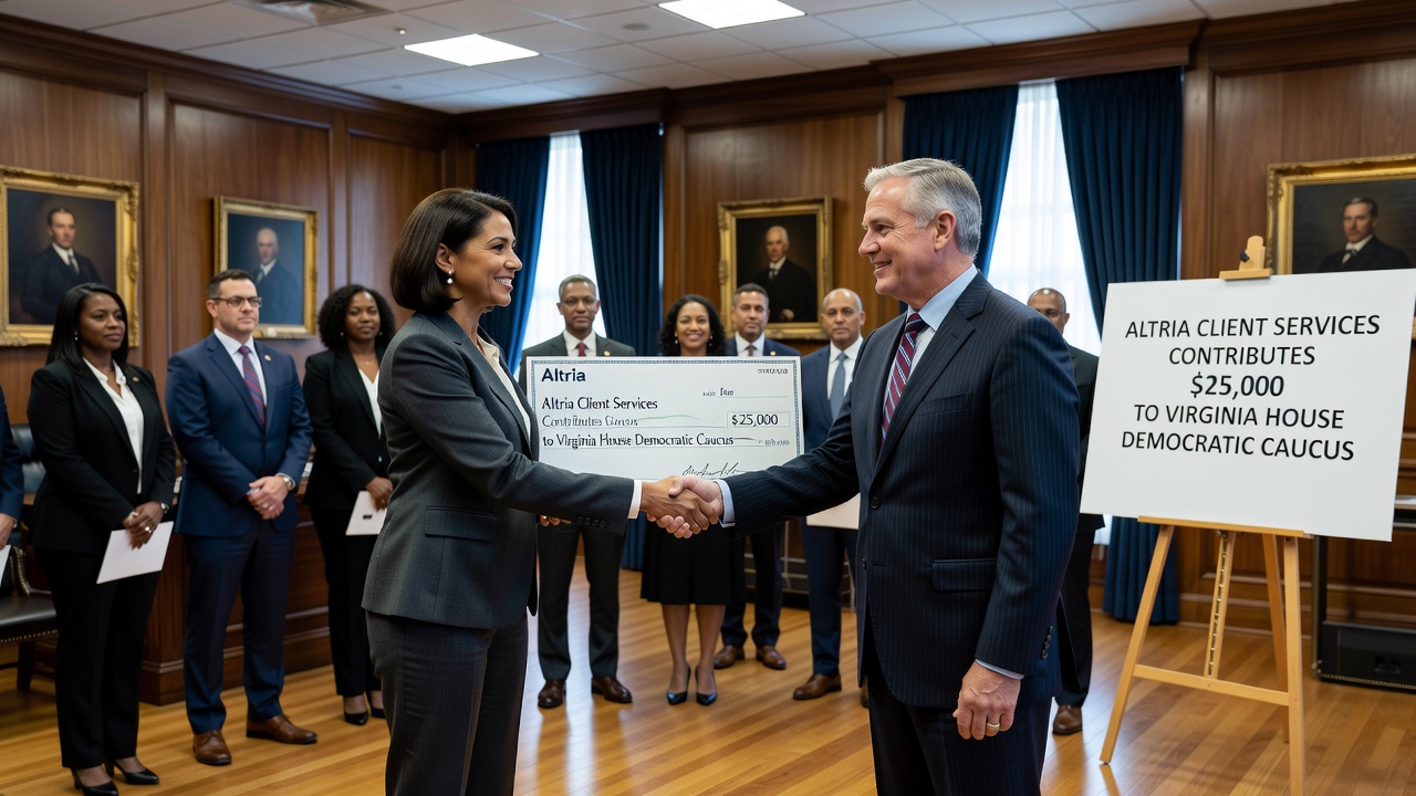 Marlboro Cigarettes Contributes $25,000 to Virginia House Democrat Caucus