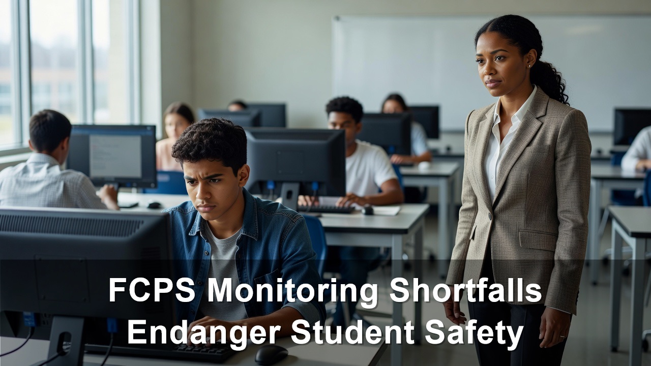 Fairfax Public School Computer Monitoring Shortfalls Endanger Student Safety