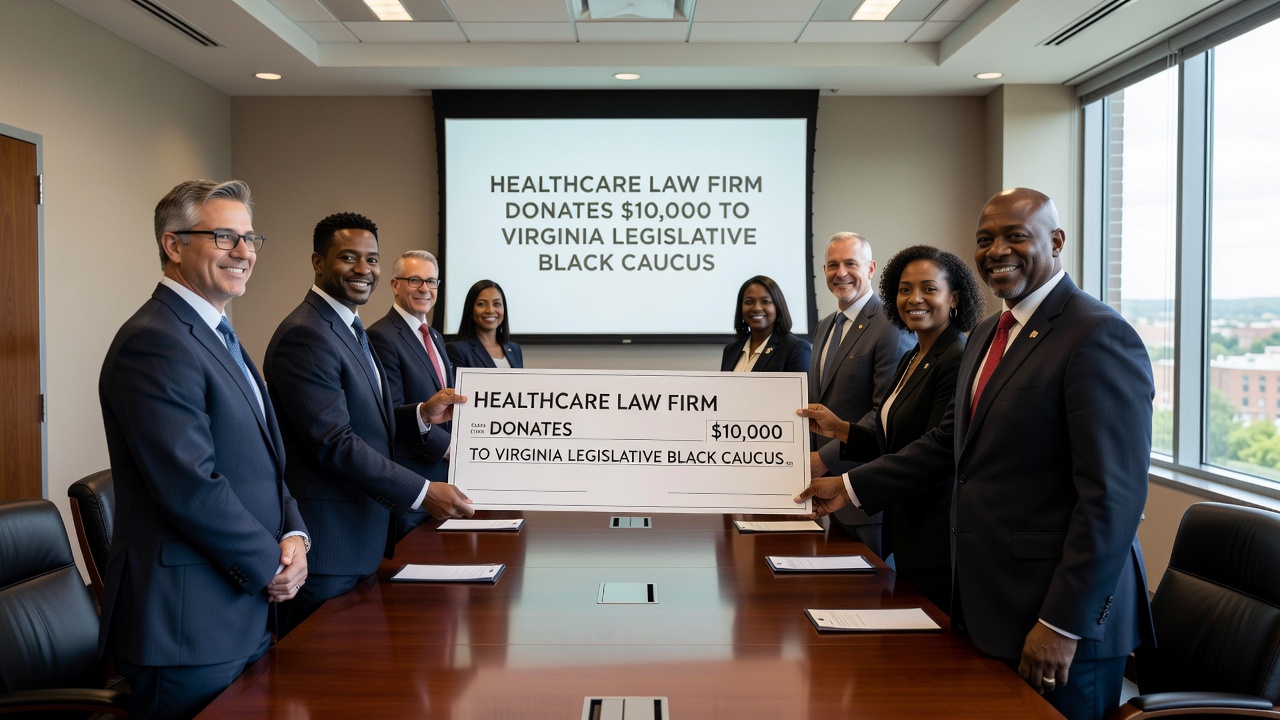 Healthcare Law Firm Donates $10,000 to Virginia Legislative Black Caucus
