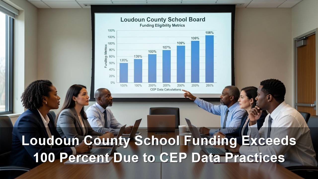 Loudoun County School Funding Exceeds 100 Percent Due to CEP Data Practices
