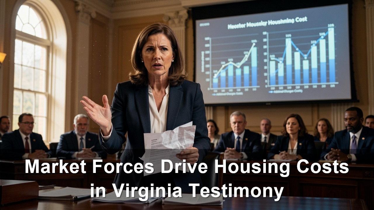 Market Forces Drive Housing Costs in Virginia Testimony