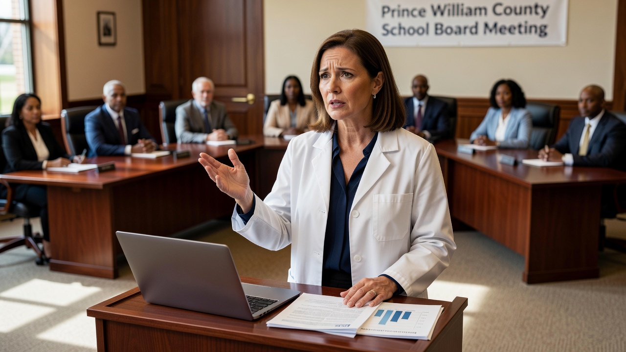 Doctor Pleads with Prince William County School Board to End iPad Use in Elementary Classes
