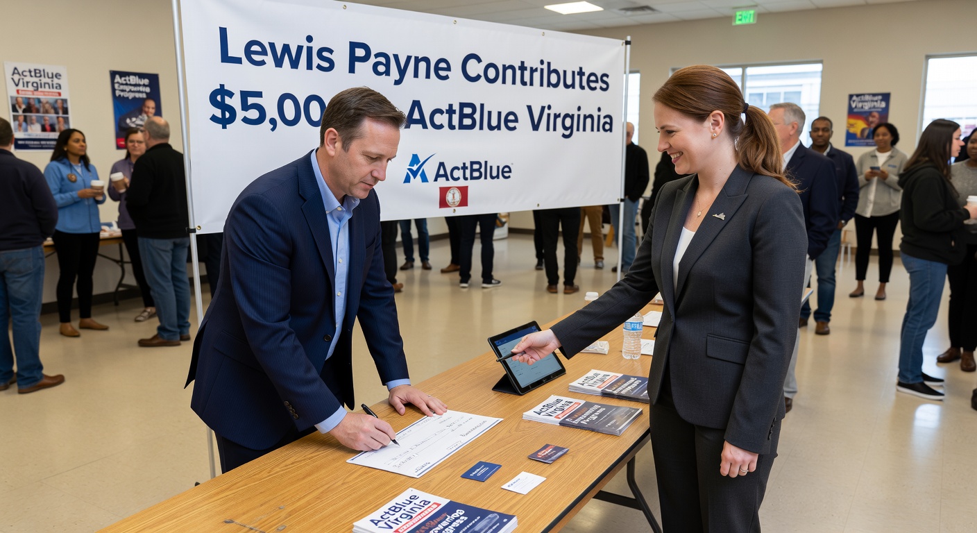 Lewis Payne Contributes $5,000 to ActBlue Virginia