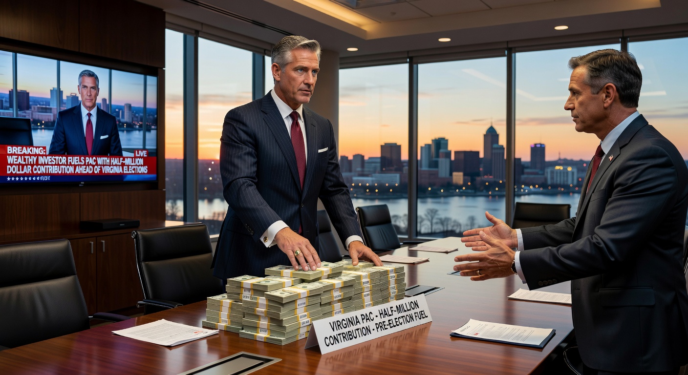 Wealthy Investor Michael Bills Fuels PAC with Half-Million Dollar Contribution Ahead of Virginia Elections