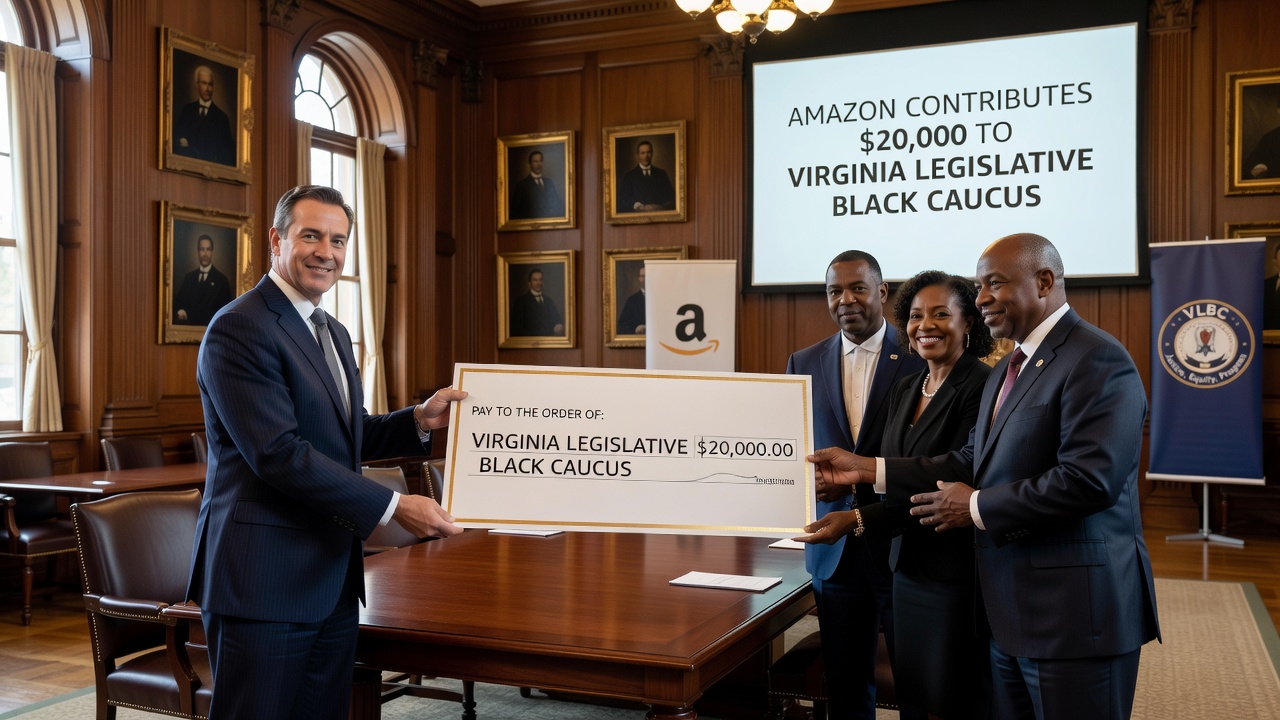Amazon Contributes $20,000 to Virginia Legislative Black Caucus
