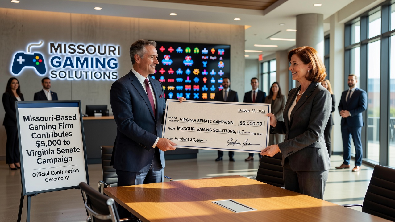 Missouri-Based Gaming Firm Contributes $5,000 to Virginia Joe Morrissey Senate Campaign