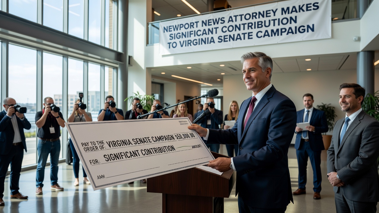Newport News Attorney Leonard Bennett Makes Significant Contribution to Virginia Senate Campaign