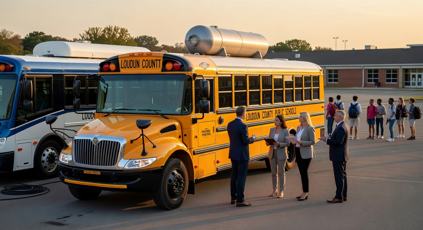 Loudoun County School Board Shifts to Propane Buses Amid Cost and Reliability Issues