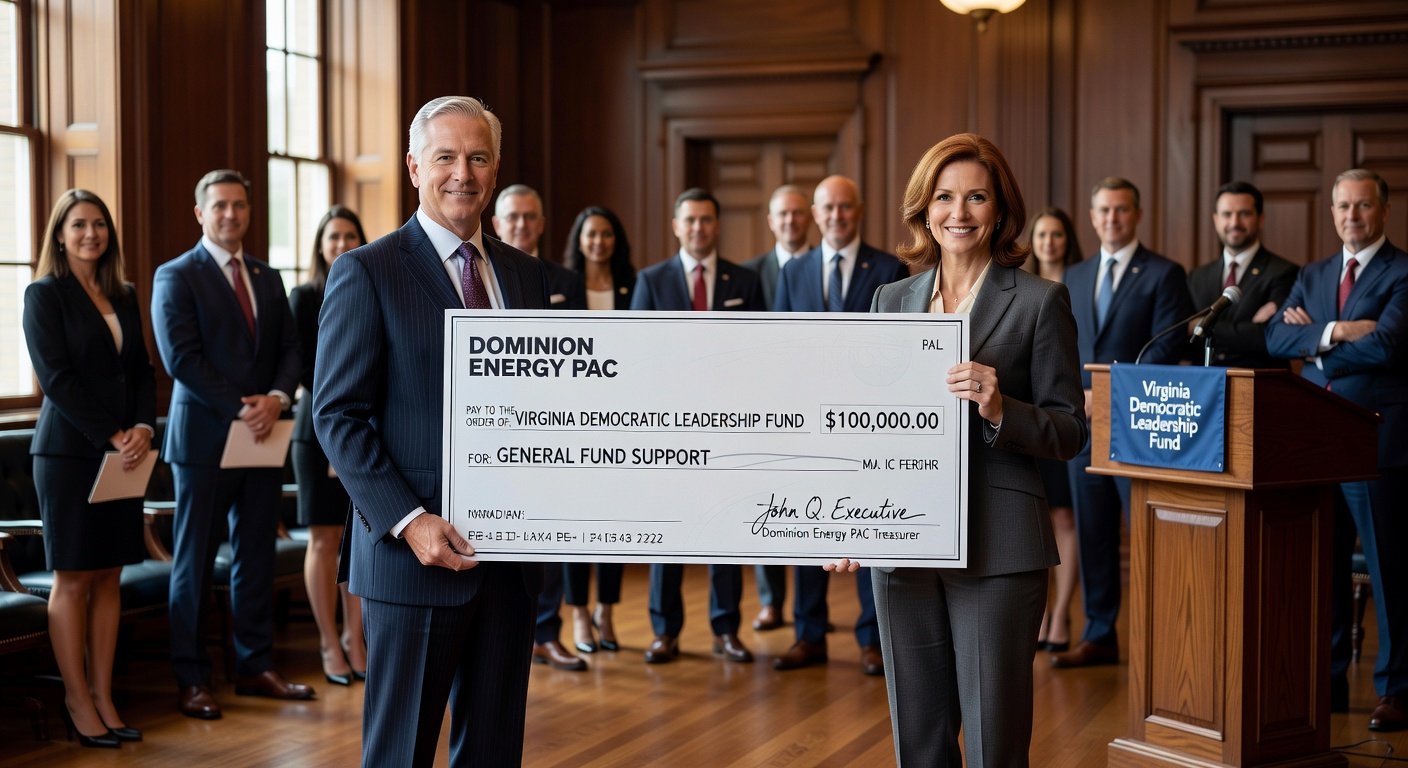 Dominion Energy PAC Contributes $100,000 to Virginia Democratic Leadership Fund