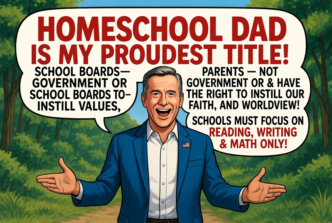 Candidate Dave Beckwith Champions Homeschooling and Parental Rights in Bid for Congress