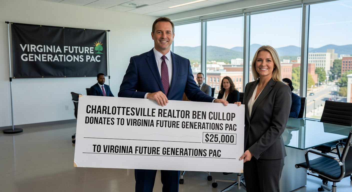 Charlottesville Realtor Ben Cullop Donates to Virginia Future Generations PAC