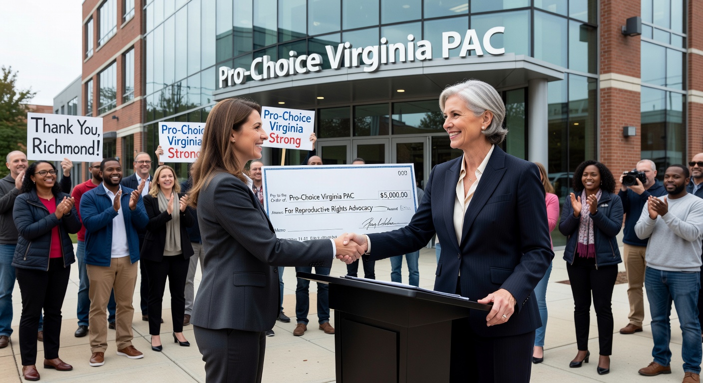 Richmond Philanthropist Mary Sisson-Vaughan Contributes Over $5,000 to Killing Babies PAC