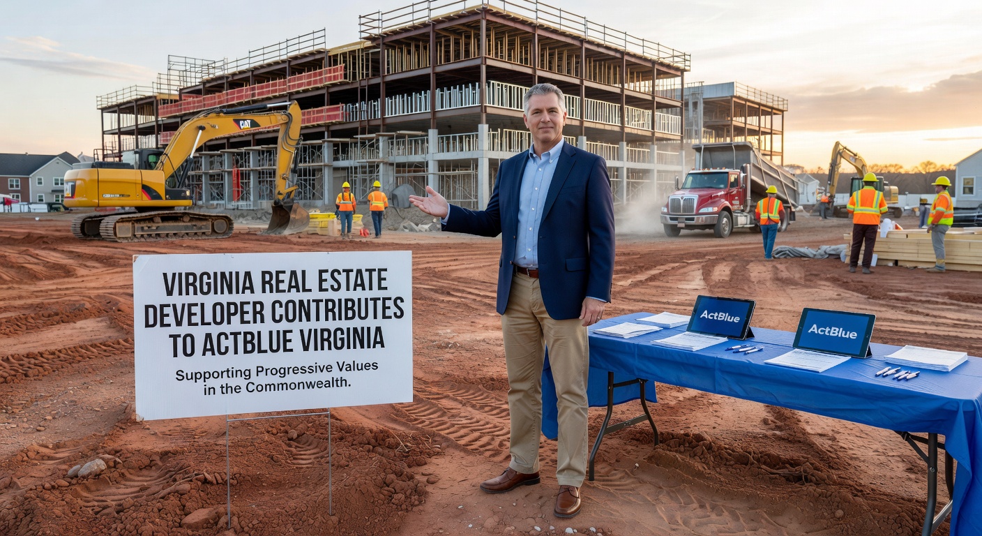 Virginia Real Estate Developer Scott Plein Contributes to ActBlue Virginia