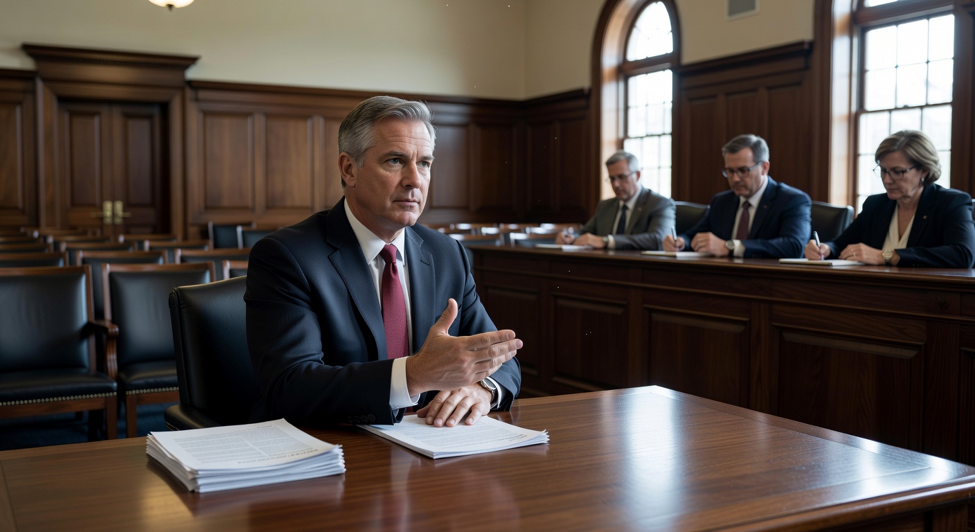 Senator Bryce Reeves Questions Officials on Data Center Investments