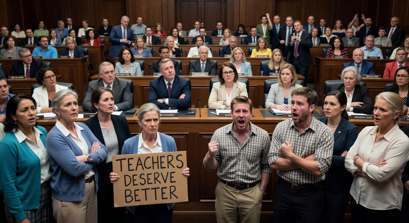 Fairfax County School Board Caught in Secret Pay Scheme: Lavish Raises for Political Allies While Teachers Get Shafted