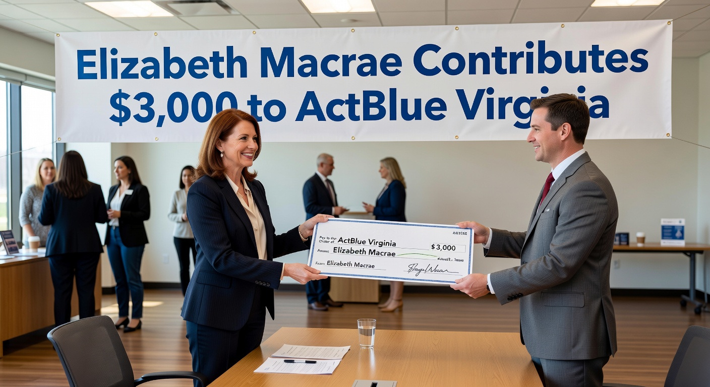 Elizabeth Macrae Contributes $3,000 to ActBlue Virginia