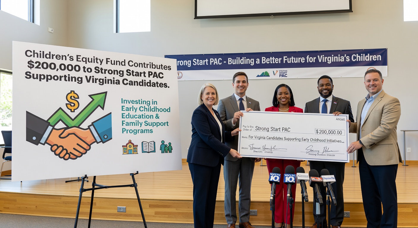 Children’s Equity Fund Contributes $200,000 to Strong Start PAC Supporting Virginia Democrats