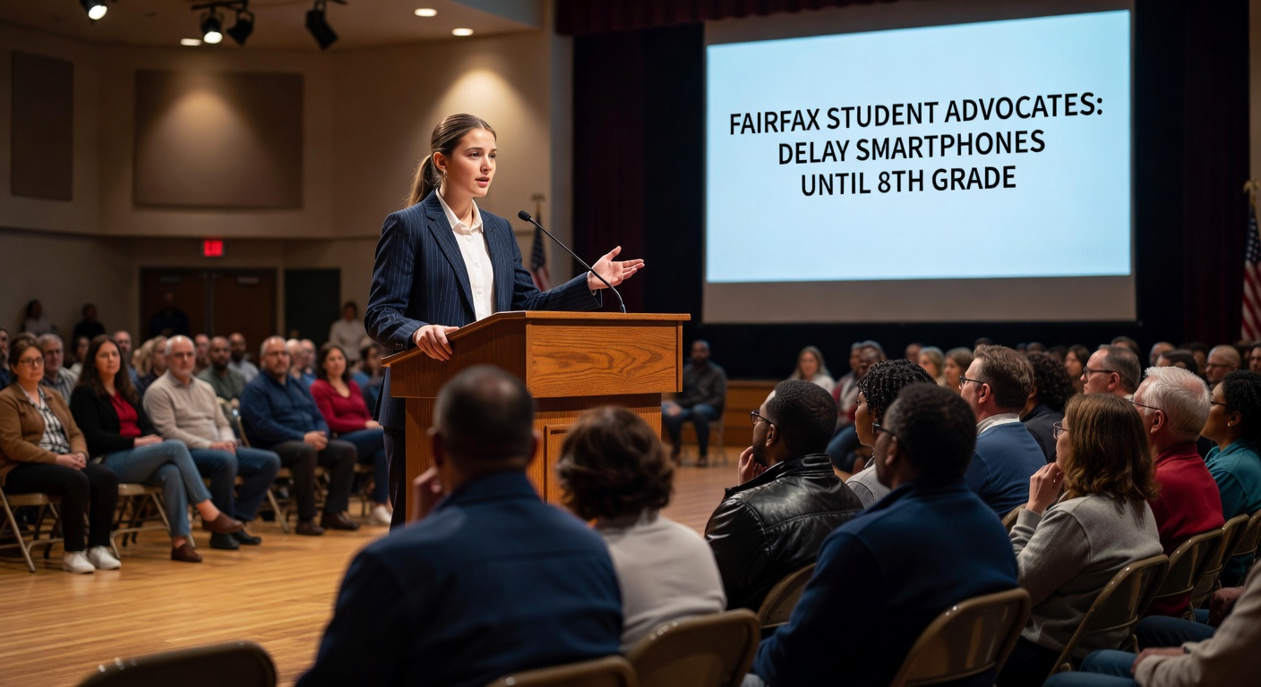 Fairfax Student Champions Parental Responsibility in Push to Delay Smartphones Until 8th Grade