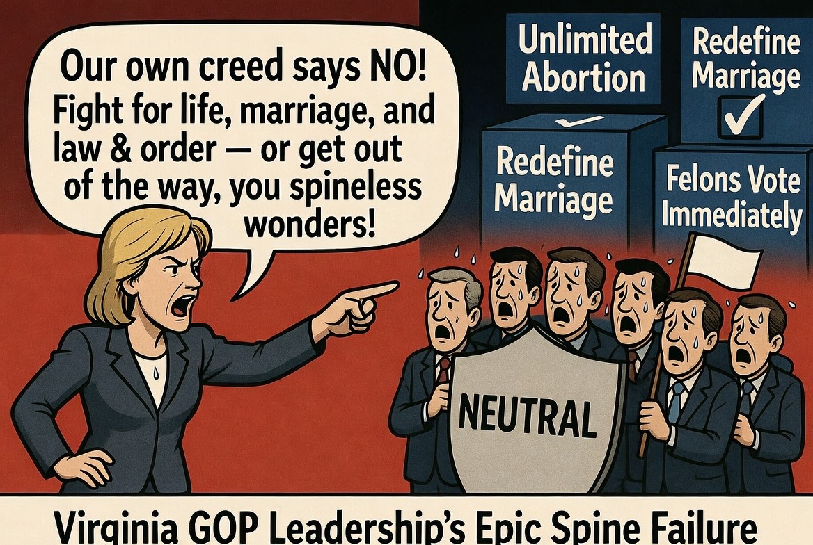 Virginia GOP Leadership’s Spineless Neutrality Betrays Core Principles on Critical Ballot Measures