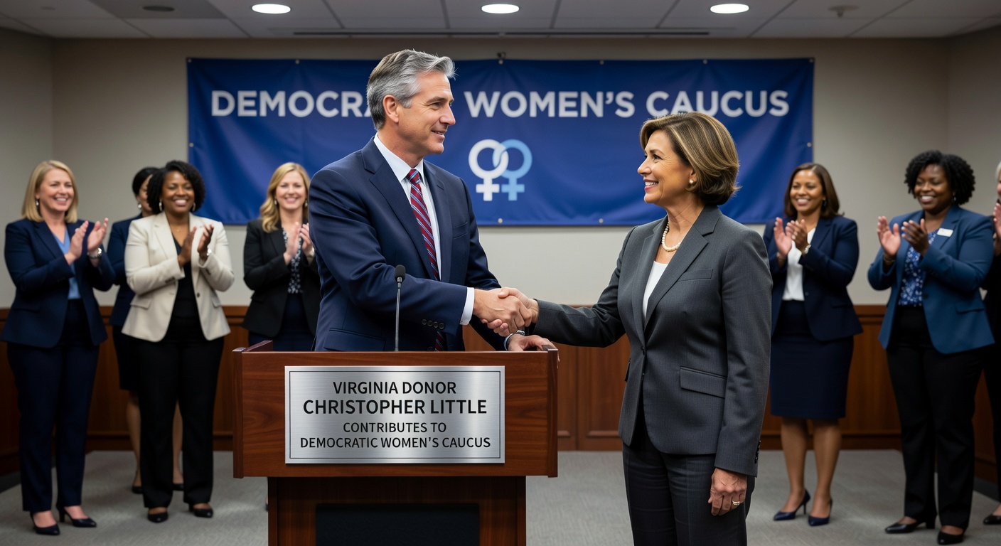 Virginia Donor Christopher Little Contributes to Democratic Women’s Caucus