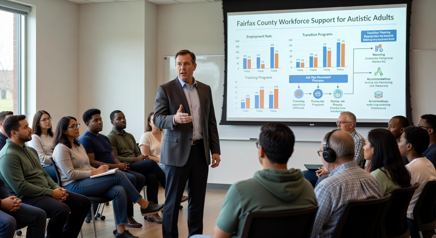 Supervisor Pat Harrity Calls for Workforce Support for Autistic Adults in Fairfax County
