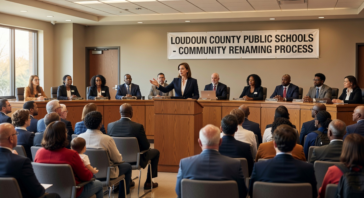 Loudoun County School Board Commits to Community-Driven School Renaming Process Amid Past Political Concerns