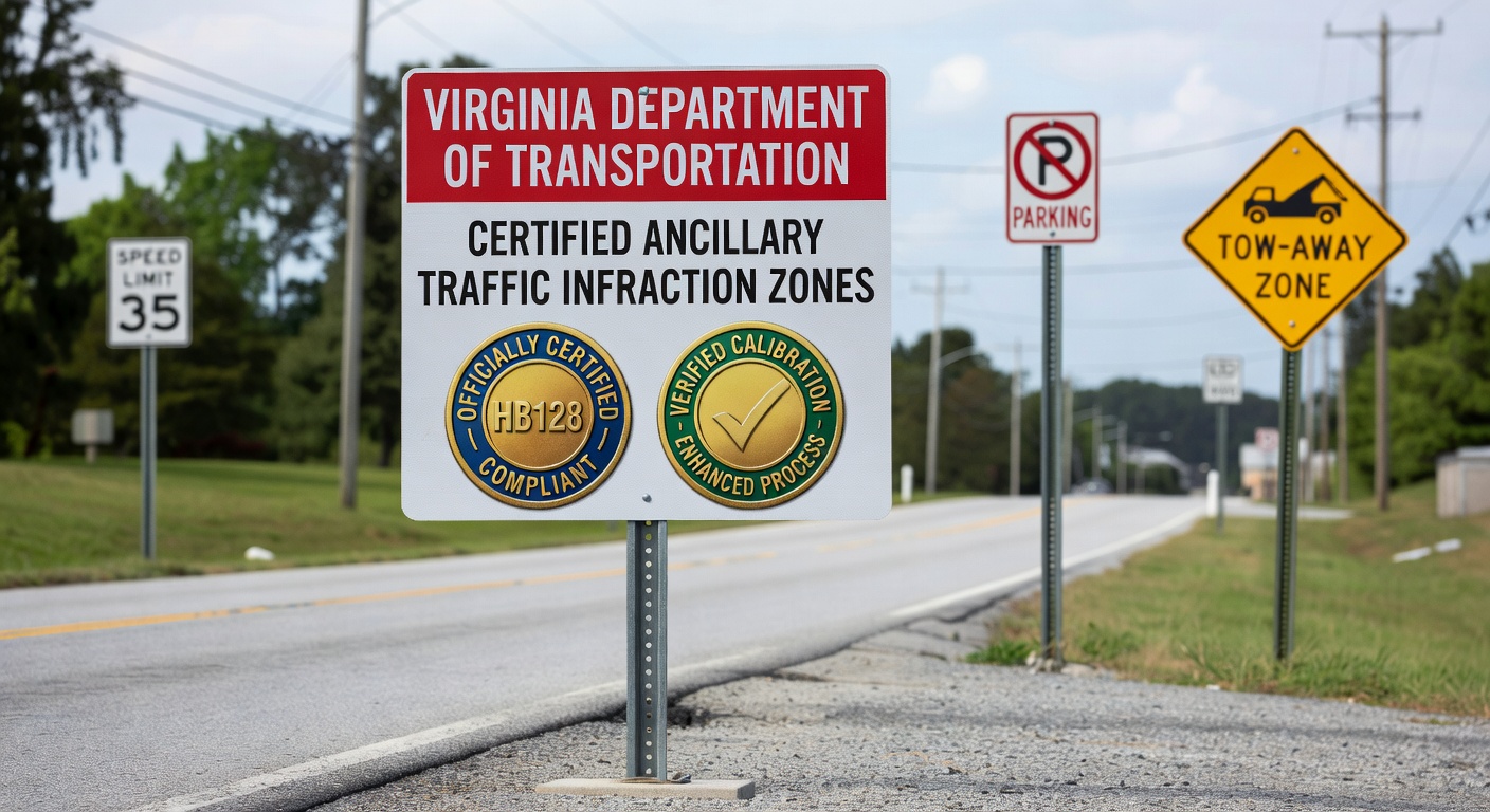 Virginia Lawmakers Enact Bill to Enhance Certification Process for Ancillary Traffic Infractions