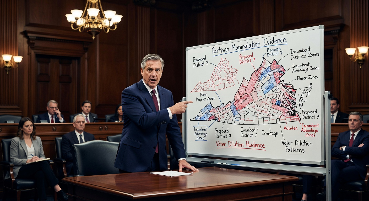 Senator Sturtevant Exposes Democrat Gerrymandering Scheme in Virginia Redistricting Battle