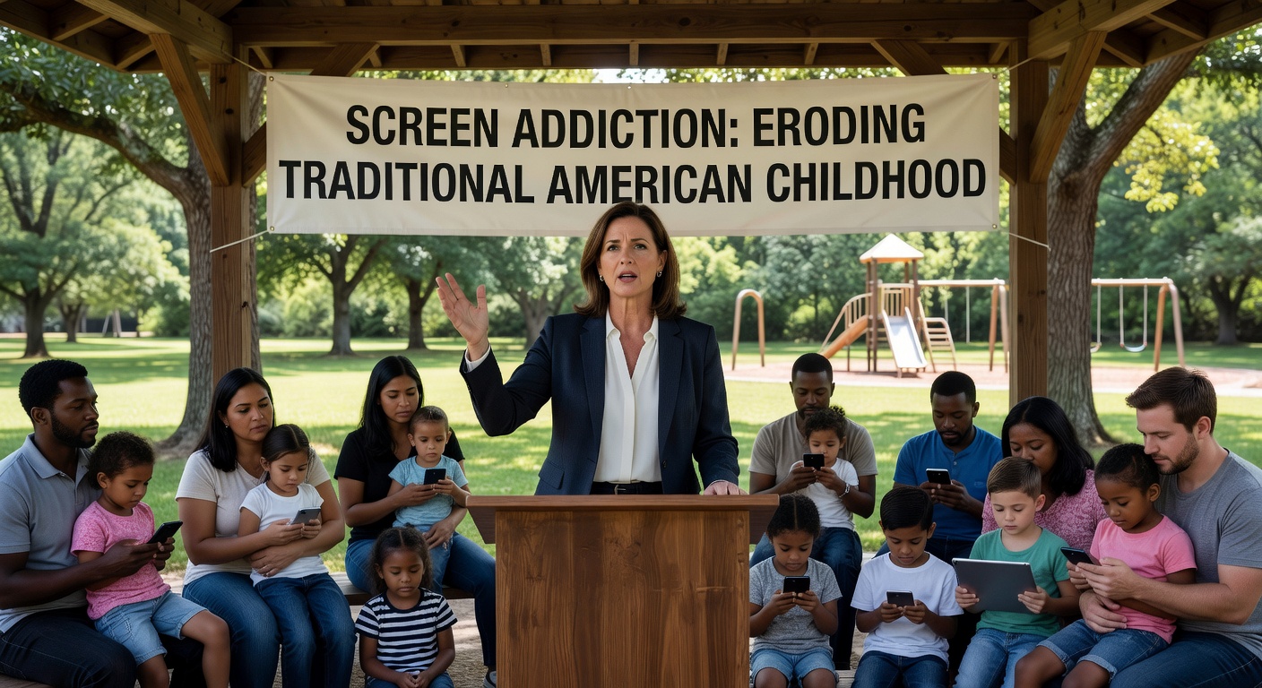 Fairfax County Counselor Sounds Alarm on Screen Addiction Eroding Traditional American Childhood