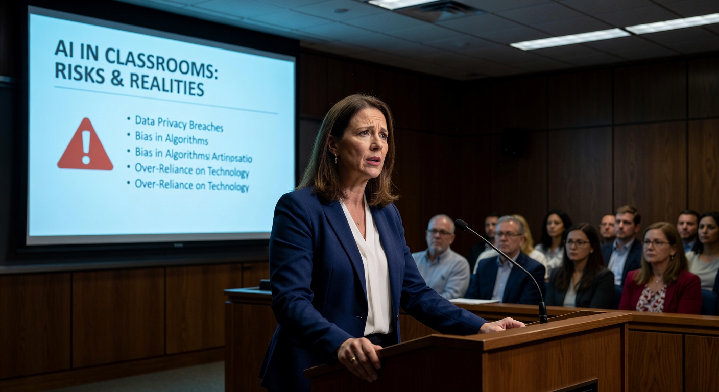Fairfax County Mother Warns of Dangers in Rushed AI Deployment to Public Schools
