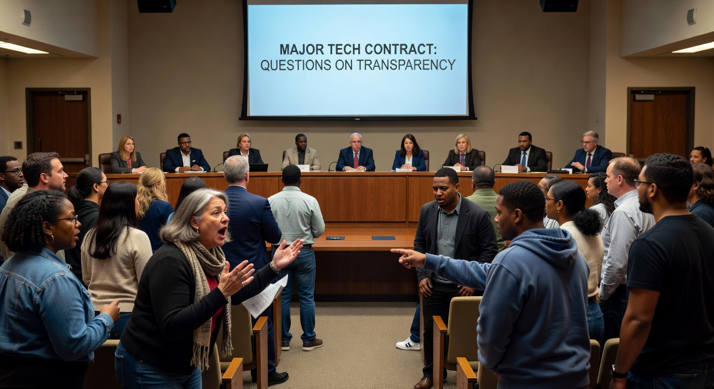 Fairfax County School Board Faces Backlash Over Lack of Transparency in Major Tech Contract