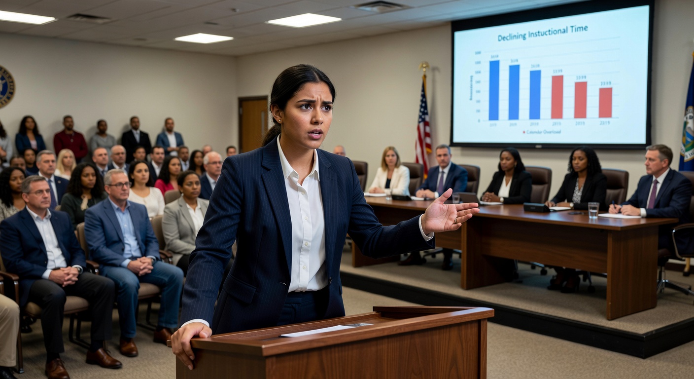 Fairfax County Student Representative Demands Action on School Calendar Overload Amid Declining Instructional Time