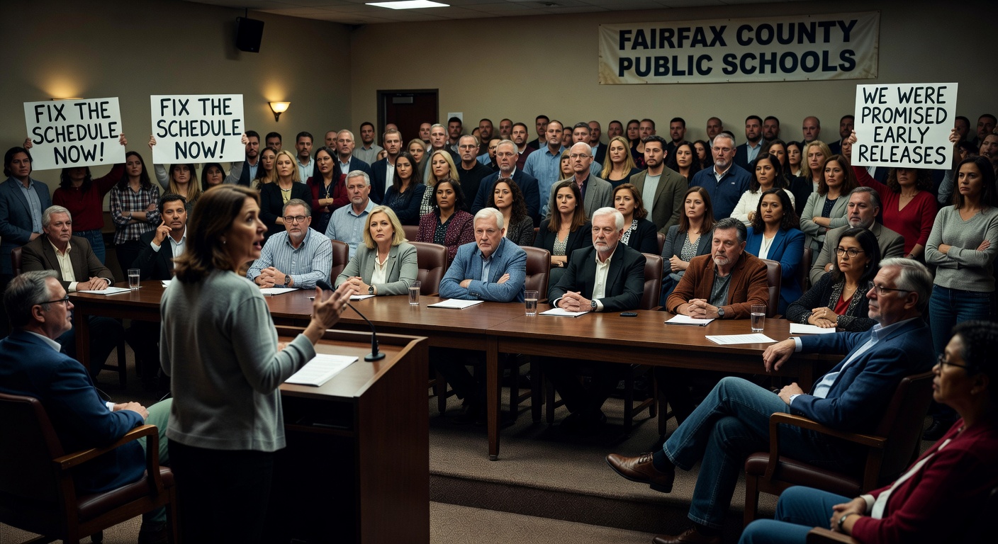 Fairfax County School Board Faces Backlash Over Broken Promises on Early Release Days
